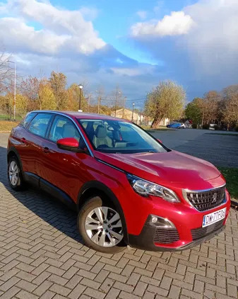 samochody osobowe Peugeot 3008 cena 72000 przebieg: 67158, rok produkcji 2019 z Wrocław